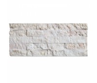 Плитка из "Мрамора" (белый) рваный камень
