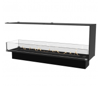  Биокамин Decoflame Montreal 1200mm Торцевой сквозной 3-х сторонний