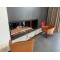Автоматический биокамин Chalet с объёмным горением пламени 950
