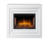Каминокомплект: Очаг Electrolux EFP/P-2520LS с порталом Cubo 25 белый