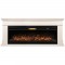 Каминокомплект: Очаг Royal Thermo Aurora RTFP/P-AR60LS, портал California 60 IV, молочный
