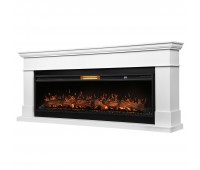 Каминокомплект: Очаг Royal Thermo Aurora RTFP/P-AR60LS, портал California 60 W, белый