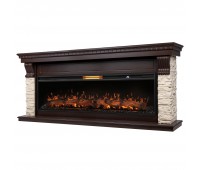 Каминокомплект: Очаг Royal Thermo Aurora RTFP/P-AR60LS, портал Michigan 60, камень мол., шп. тем.дуб