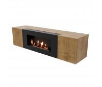 Тумба с биокамином Firelight BFP-P1600 дуб вотан