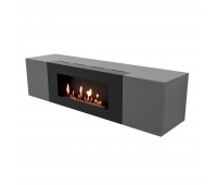 Тумба с биокамином Firelight BFP-P1600 графит