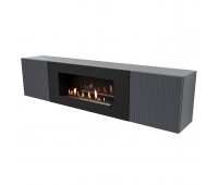 Тумба с биокамином Firelight BFP-P1700L графит