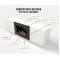 Тумба с биокамином Firelight BFP/P-1400L белая