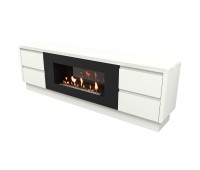 Тумба с биокамином Firelight BFP/P-1700 lux белая