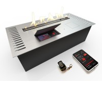 Автоматический биокамин ZeFire М 600 шлифованный с ДУ (ZeFire)