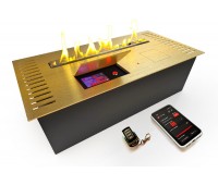 Автоматический биокамин ZeFire М 600 латунный с ДУ (ZeFire)