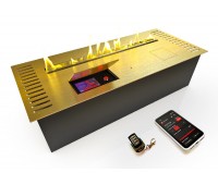 Автоматический биокамин ZeFire М 700 латунный с ДУ (ZeFire)