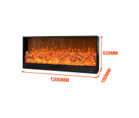 Электроочаг REALFIRE 1200 2D (с функцией обогрева) Электроочаг REALFIRE 1200 2D (с функцией обогрева)