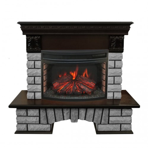 Электрокамин RealFlame Country Lux Rock 25 AO с FireField 25 SIR