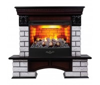 Электрокамин Country Lux Rock 25,5 AO c очагом FireStar 25,5 3D