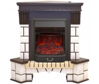 Электрокамин RealFlame Stone New Corner (угловой) AO с Majestic Lux