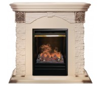 Электрокамин RealFlame Dublin Lux WT с Olympic 3D