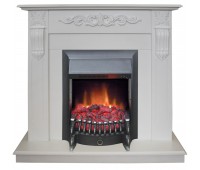 Электрокамин RealFlame Dominica WT с Fobos s Lux BL