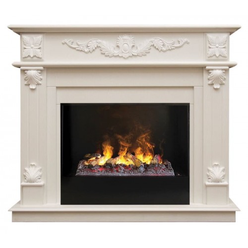 Электрокамин RealFlame Philadelphia 26 WT 3D Cassette 630 + Black вставка