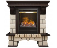 Электрокамин RealFlame Stone AO с Olympic 3D