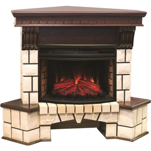 Электрокамин RealFlame Stone New Corner 25 AO с FireField 25 SIR