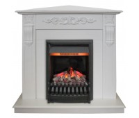 Электрокамин RealFlame Dominica Corner WT с Oregan 3D