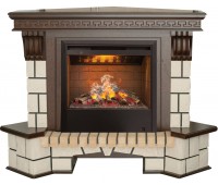 Электрокамин RealFlame Stone New Corner 26 AO c Helios 3D