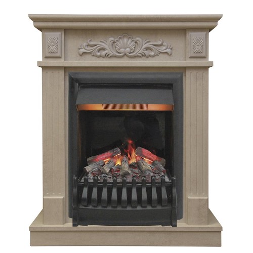 Электрокамин RealFlame Adelaida WT с Oregan 3D