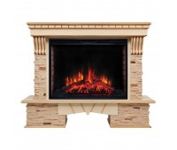 Электрокамин Sorento 33/33W WT с очагом Epsilon 33