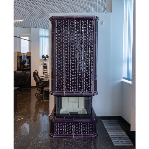 Современный камин в облицовке коллекции Луна и топкой Spartherm Linear 4S Arte. Современный камин в облицовке коллекции Луна и топкой Spartherm Linear 4S Arte.
