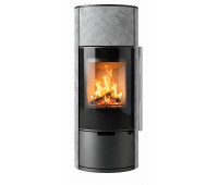 Дровяная печь-камин Ember E11 FG Stone cladding version