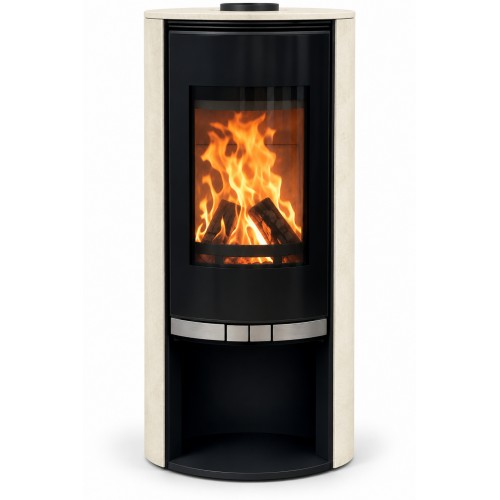 Дровяная печь-камин Ember G1 FG Limestone