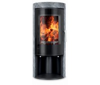 Дровяная печь-камин Ember H1 FG Serpentino
