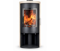 Дровяная печь-камин Ember H1 Limestone