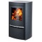 Дровяная печь-камин Ember IS5L rounded sides