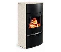 Дровяная печь-камин Ember L1 Limestone