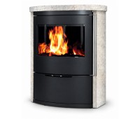 Дровяная печь-камин Ember O1 Limestone