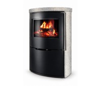 Дровяная печь-камин Ember O1 XL Limestone
