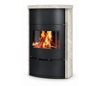 Дровяная печь-камин Ember O2 Limestone