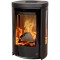Печь-камин Jydepejsen Cozy Modern Wall Sideglass