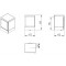Печь-камин Jydepejsen Cubic Wall