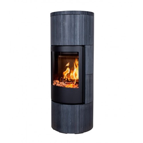 Печь-камин Jydepejsen Troja 44 Dark Sandstone