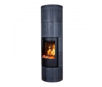 Печь-камин Jydepejsen Troja 45 Dark Sandstone