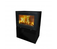 Печь-камин Jydepejsen Zeta Freestanding Black
