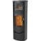 Печь-камин Lotus PRIO 7M Indian Night - with side glass panel