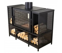 Пристенный камин LOFT - 34/2