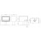 Печь-камин Solzaima Back Box Slim Eco PV