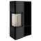 Печь-камин Spartherm Cubo L с широким отсеком