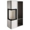 Печь-камин Spartherm Cubo L с широким отсеком