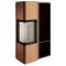 Печь-камин Spartherm Cubo L с широким отсеком