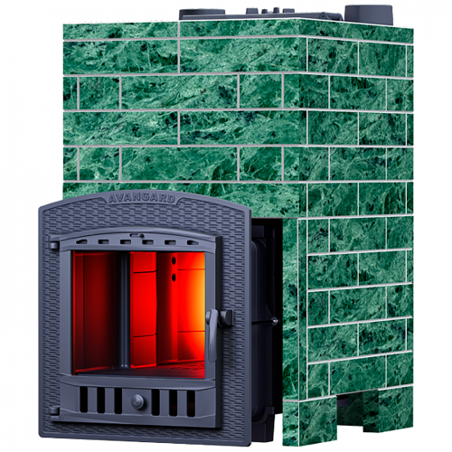 Комплект Авангард ЗКН 25 (П2) Классика 860/40 Змеевик кирпич